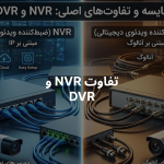 تفاوت NVR و DVR